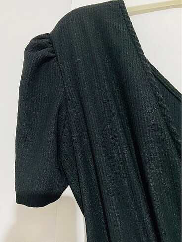 Siyah tulum likralı kumaş - Görsel 6