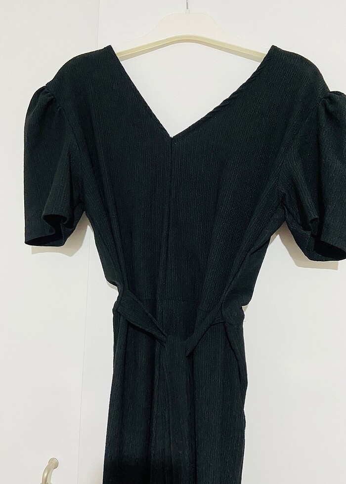 Siyah tulum likralı kumaş - Görsel 3