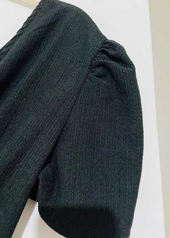 Siyah tulum likralı kumaş - Görsel 5