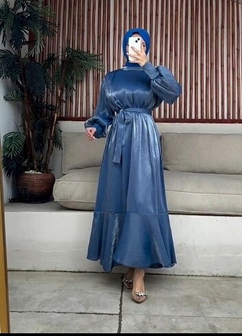 Diğer kadin indigo elbise