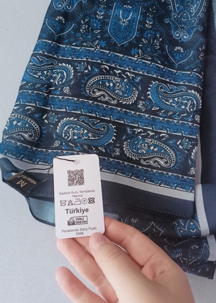 desenli şal  - Görsel 4