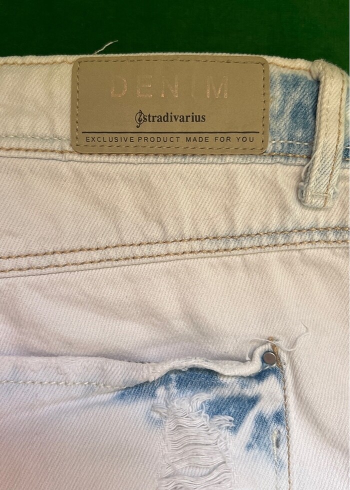 Stradivarius denim şort - Görsel 3