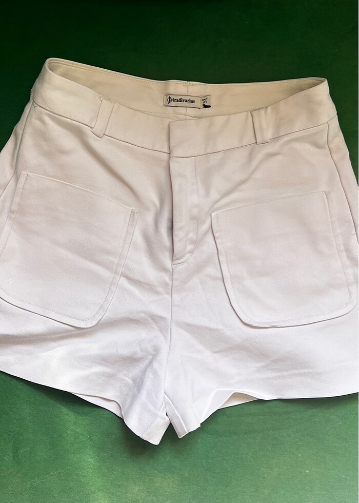 Stradivarius yüksek bel şort - Görsel 2