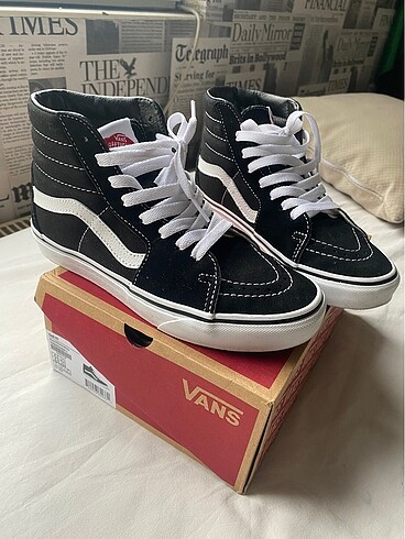 36 Beden siyah Renk Vans Sk8-hi