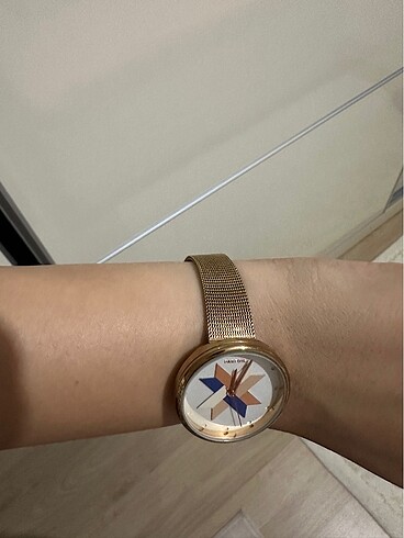  Beden altın Renk Parfois Bronze Kadın Kol Saati