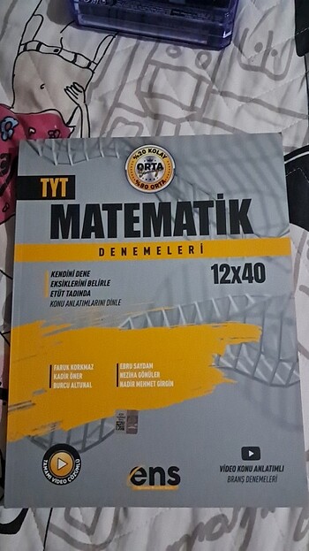 ENS yayınları tyt matematik denemeleri