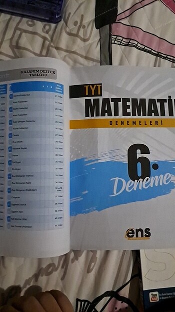  Beden Renk ENS yayınları tyt matematik denemeleri