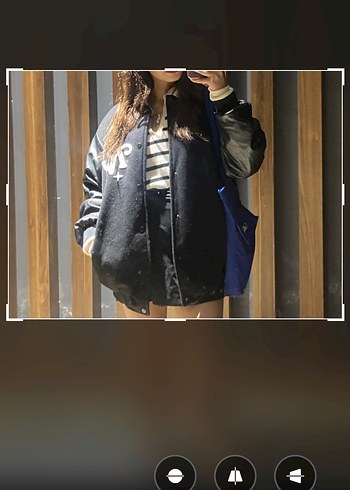 Tally Weijl siyah ceket ovarsize