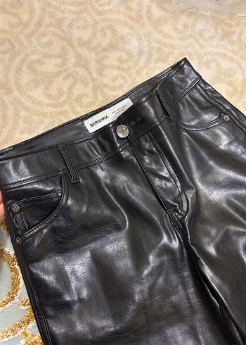 Kadın deri pantolon - Görsel 5