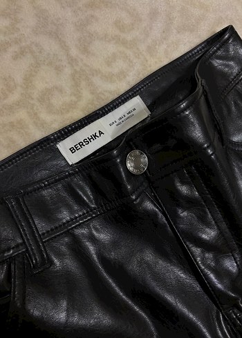 Kadın deri pantolon - Görsel 3