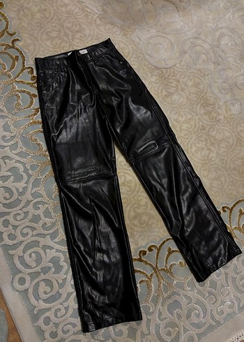 Kadın deri pantolon - Görsel 2