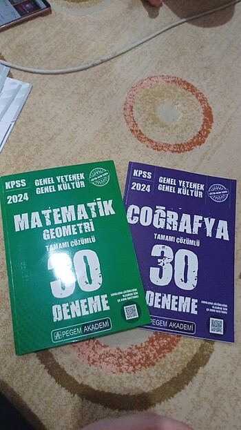 Matematik Coğrafya Deneme Pegem