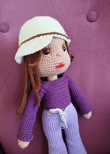 Amigurumi kız bebek - Görsel 2