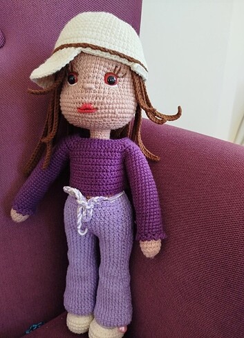 Amigurumi kız bebek - Görsel 9