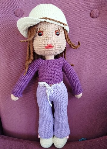 Amigurumi kız bebek - Görsel 10