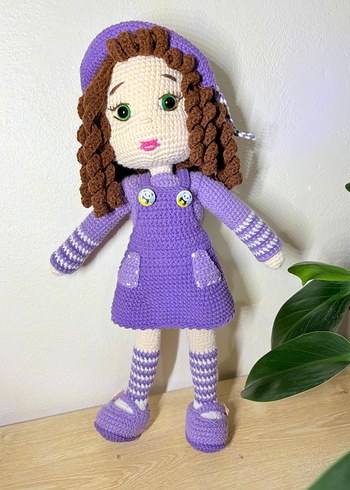 amigurumi kız bebek - Görsel 5