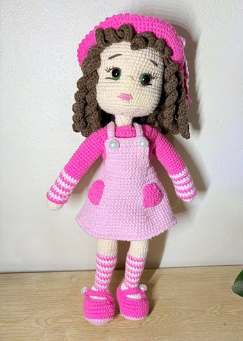 amigurumi kız bebek - Görsel 3