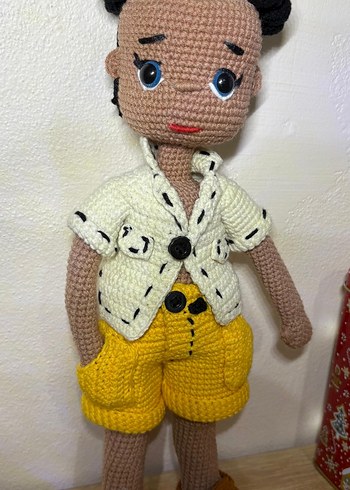 Sarı Şortlu erkek bebek - Görsel 2