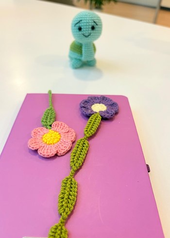 el örgüsü kitap ayracı - Görsel 2