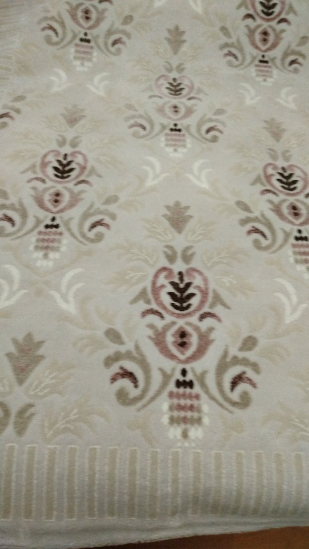 Beyaz Klasik Desensiz Halı - Görsel 4