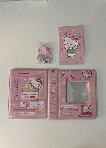 Hello kitty charmli binder