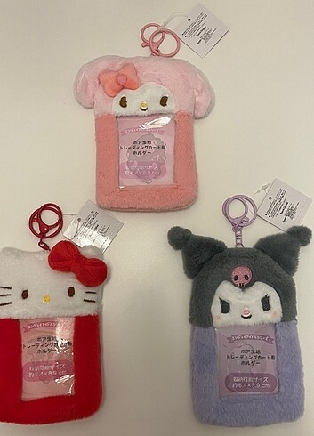Hello Kitty Kuromi pelus holder sanrio