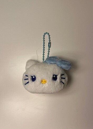 Beden Hello kitty mavi mini pelus anahtarlik