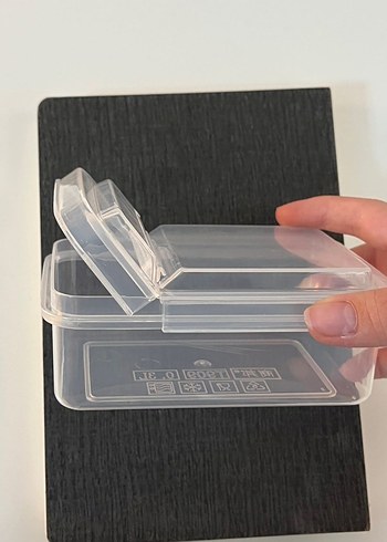 Şeffaf Plastik Freebies Kutusu