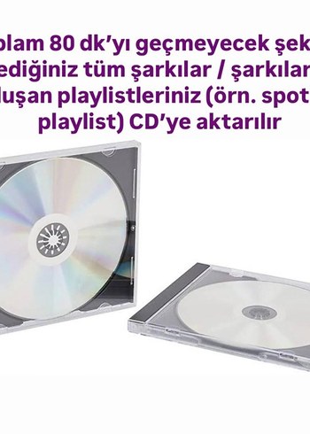 Kişiye Özel CD Doldurma ve Kapak Tasarımı - Görsel 2