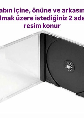 Kişiye Özel CD Doldurma ve Kapak Tasarımı - Görsel 3