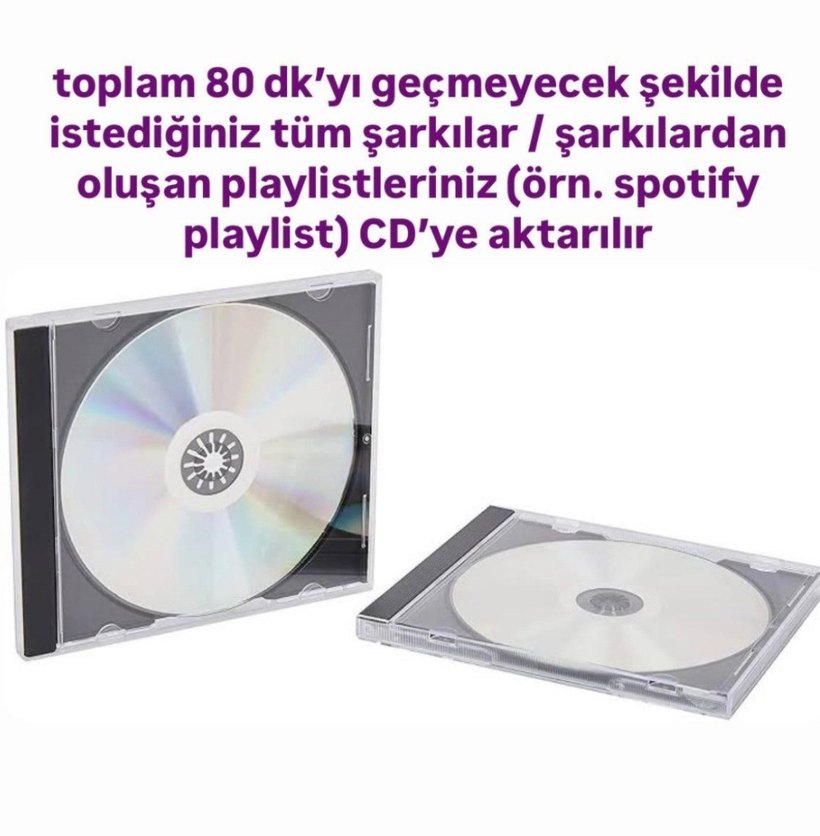 Kişiye Özel CD Doldurma ve Kapak Tasarımı - Görsel 2