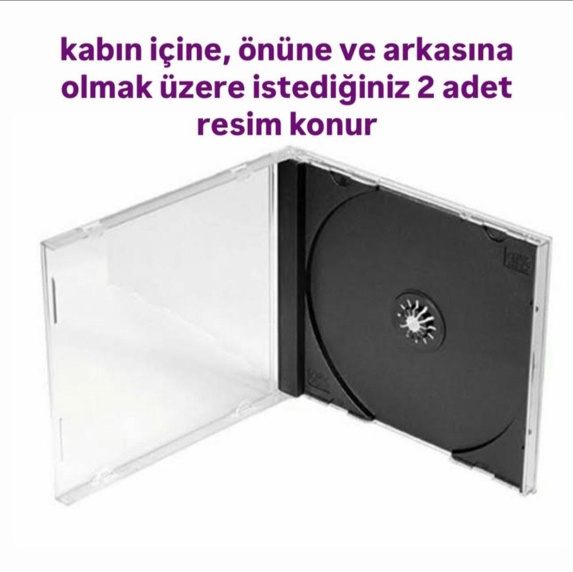 Kişiye Özel CD Doldurma ve Kapak Tasarımı - Görsel 3