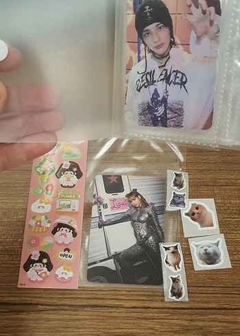 Mini Şeffaf Binder Photo Albüm - Görsel 5