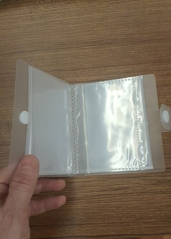 Mini Şeffaf Binder Photo Albüm - Görsel 2