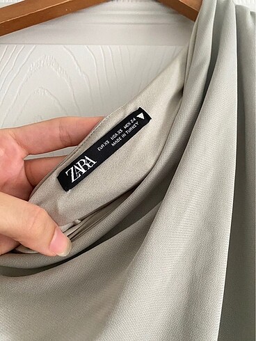 Zara Zara tek kol elbise