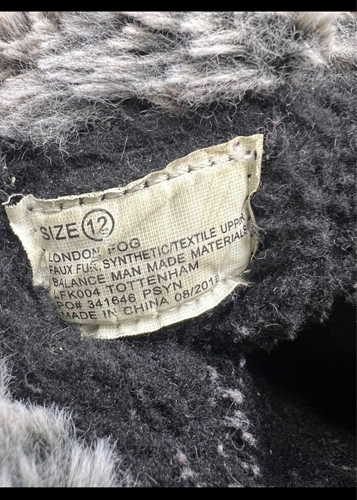 Yağmur çizmesi içi peluş - Görsel 4