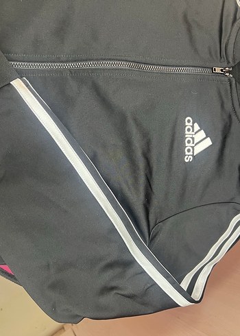 Çocuk Siyah Fermuarlı Eşofman Takımı - Görsel 7