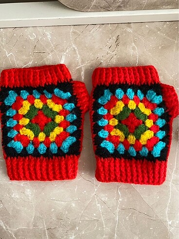 Motif desenli eldiven