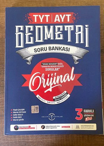 TYT AYT Geometri Soru Bankası Orijinal