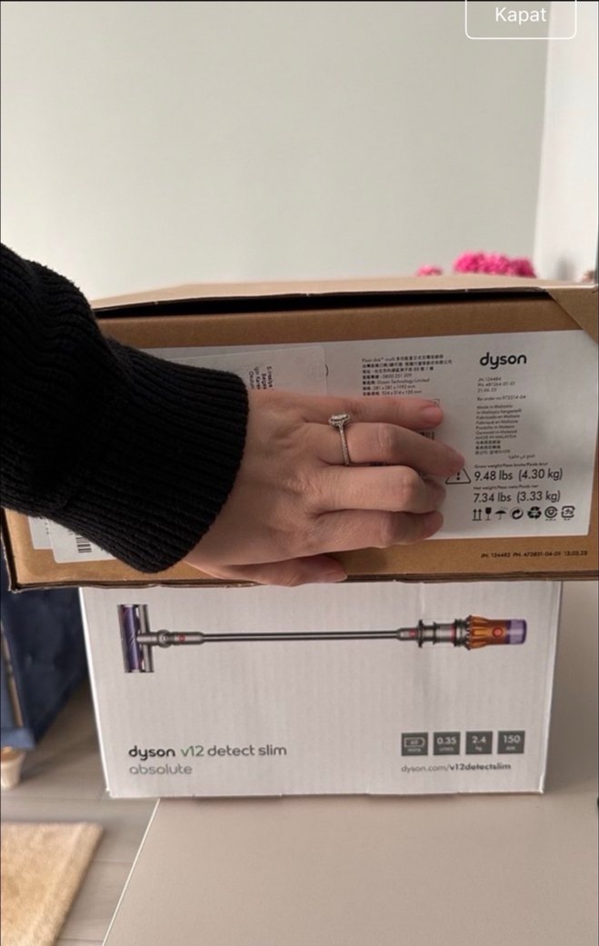 Dyson V12 Submarine Islak Temizleme Başlığı - Görsel 2