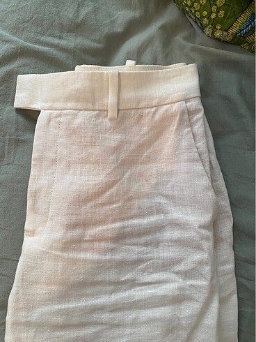 38 Beden Mango Linen/keten pantolon
