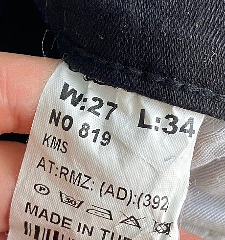 s Beden İSPANYOL PAÇA KOT PANTOLON
