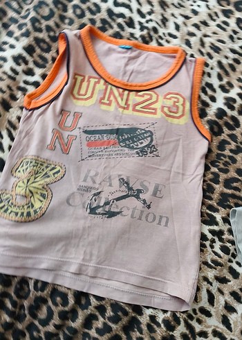 Baskılı Erkek Çocuk Atlet Üstü - Görsel 6