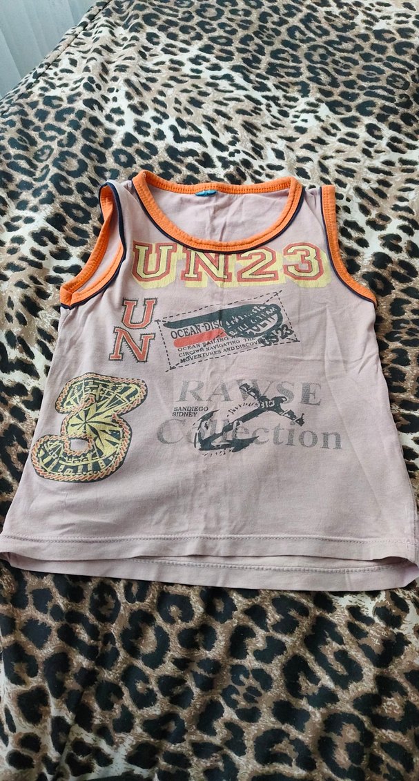 Baskılı Erkek Çocuk Atlet Üstü - Görsel 2