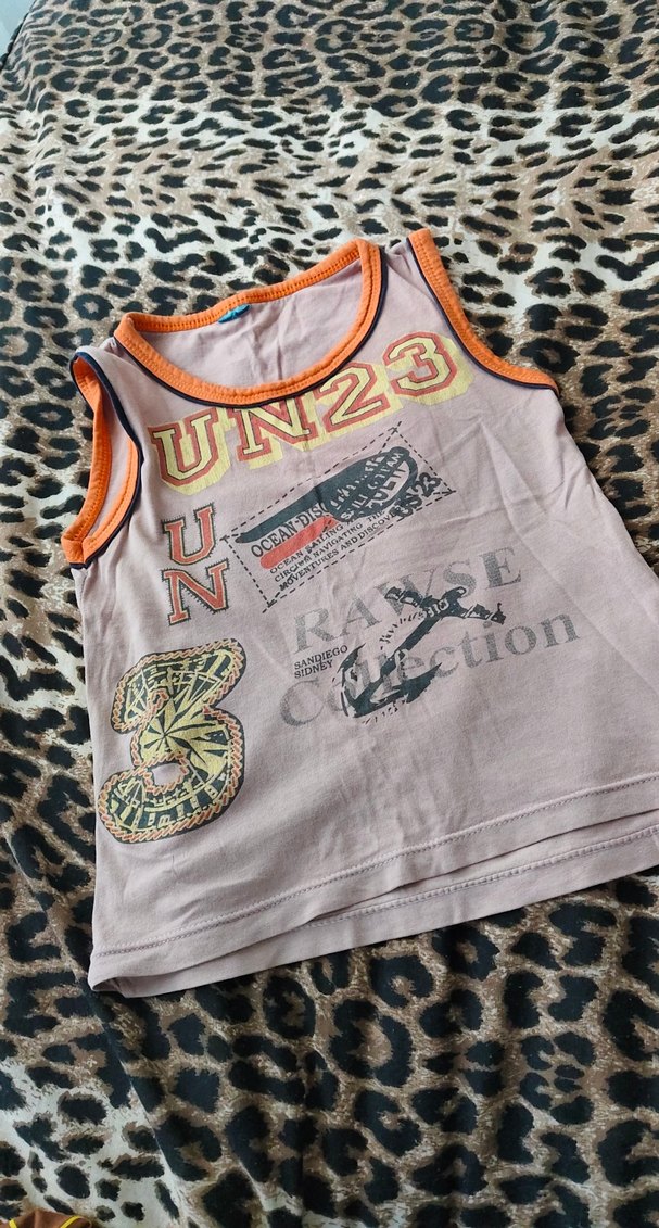 Baskılı Erkek Çocuk Atlet Üstü - Görsel 4