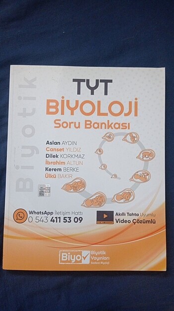 TYT BİYOTİK BİYOLOJİ SORU BANKASI 