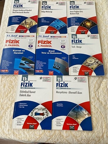  Beden Renk Ayt fizik fasikül çap 11 ve 12. Sınıf