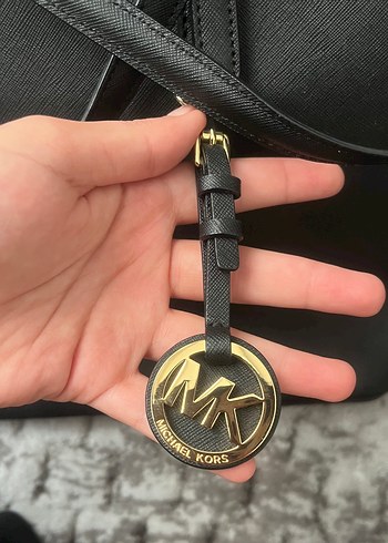 Orijinal Michael Kors Siyah Deri Kadın Çanta - Görsel 3