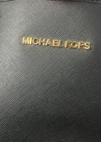 Orijinal Michael Kors Siyah Deri Kadın Çanta - Görsel 6