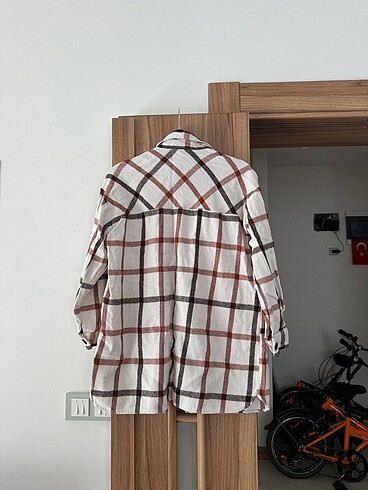 diğer Beden çeşitli Renk oversize ekose oduncu gömleği